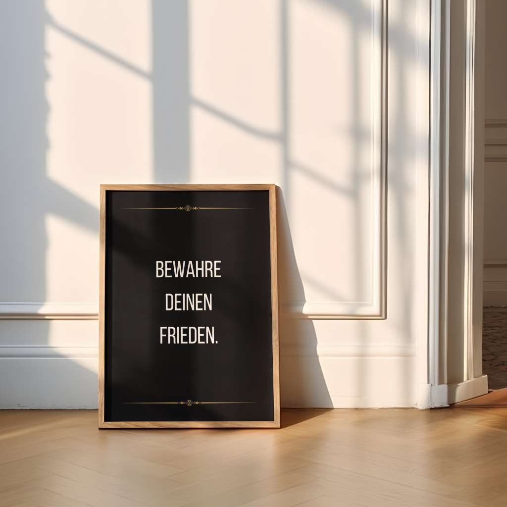 Protect your peace - Poster