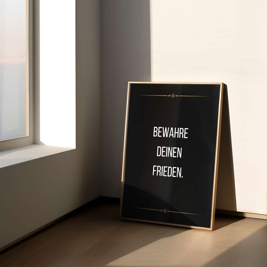 Protect your peace - Poster