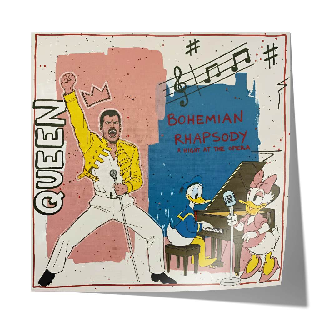 Freddie Mercury - Bohemian Rhapsody - Poster