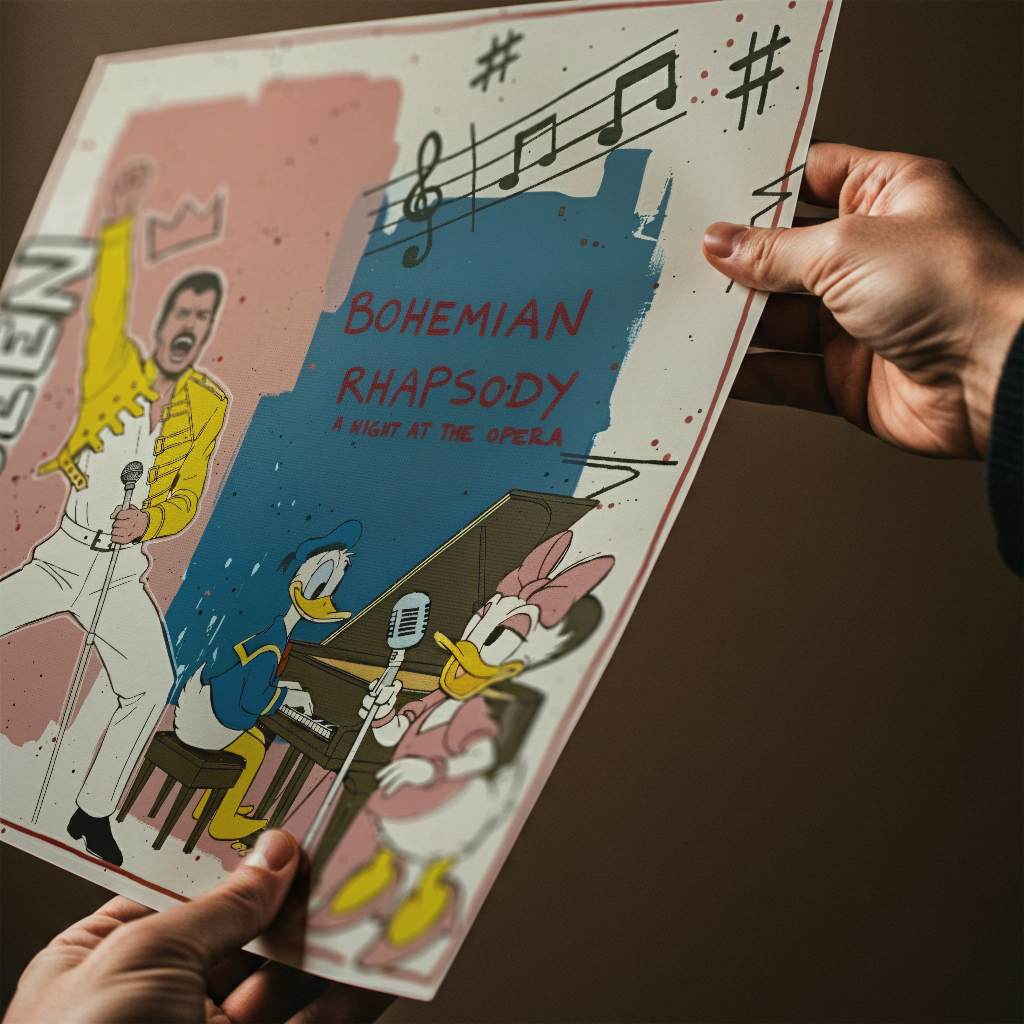 Freddie Mercury - Bohemian Rhapsody - Poster