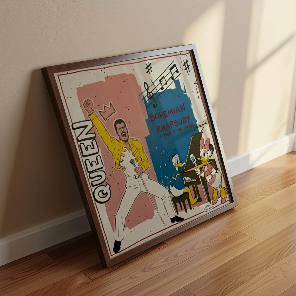 Freddie Mercury - Bohemian Rhapsody - Poster