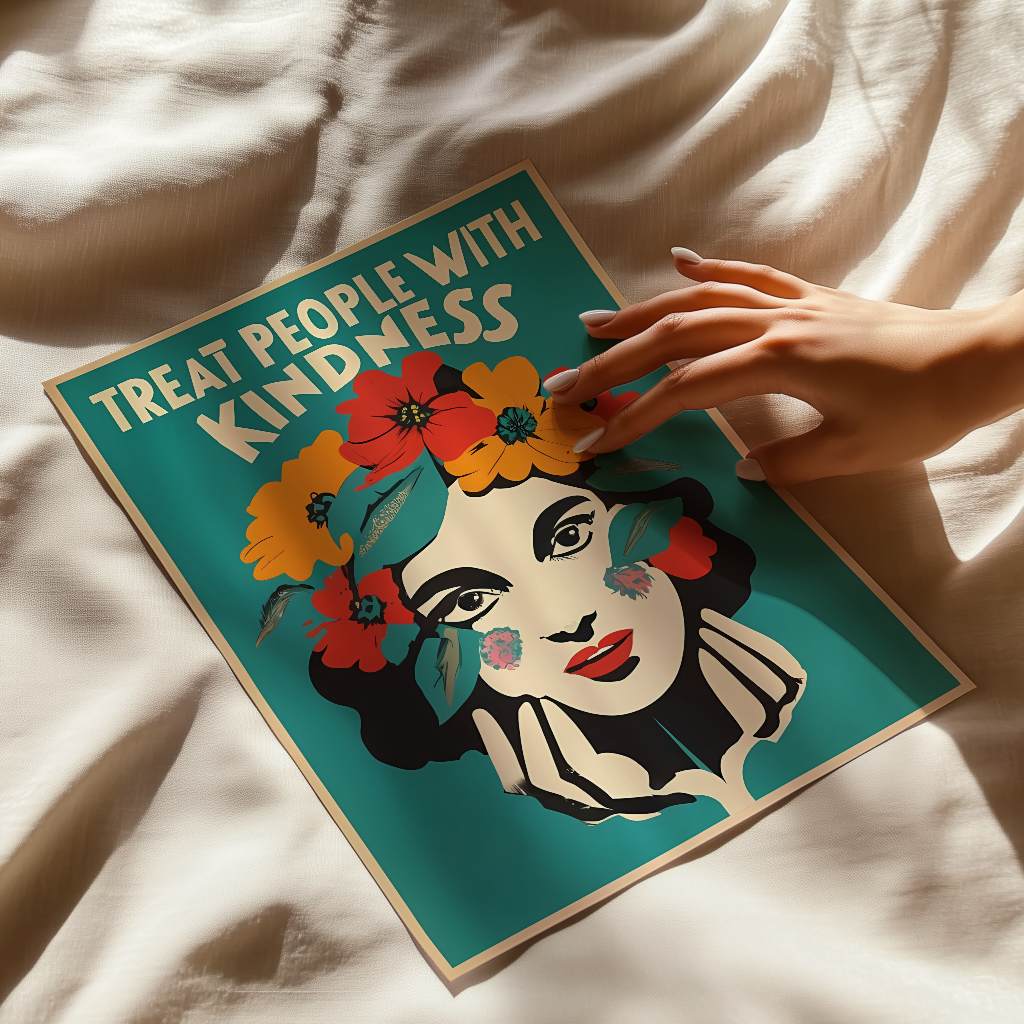 Treat people with kindness 3 - Poster