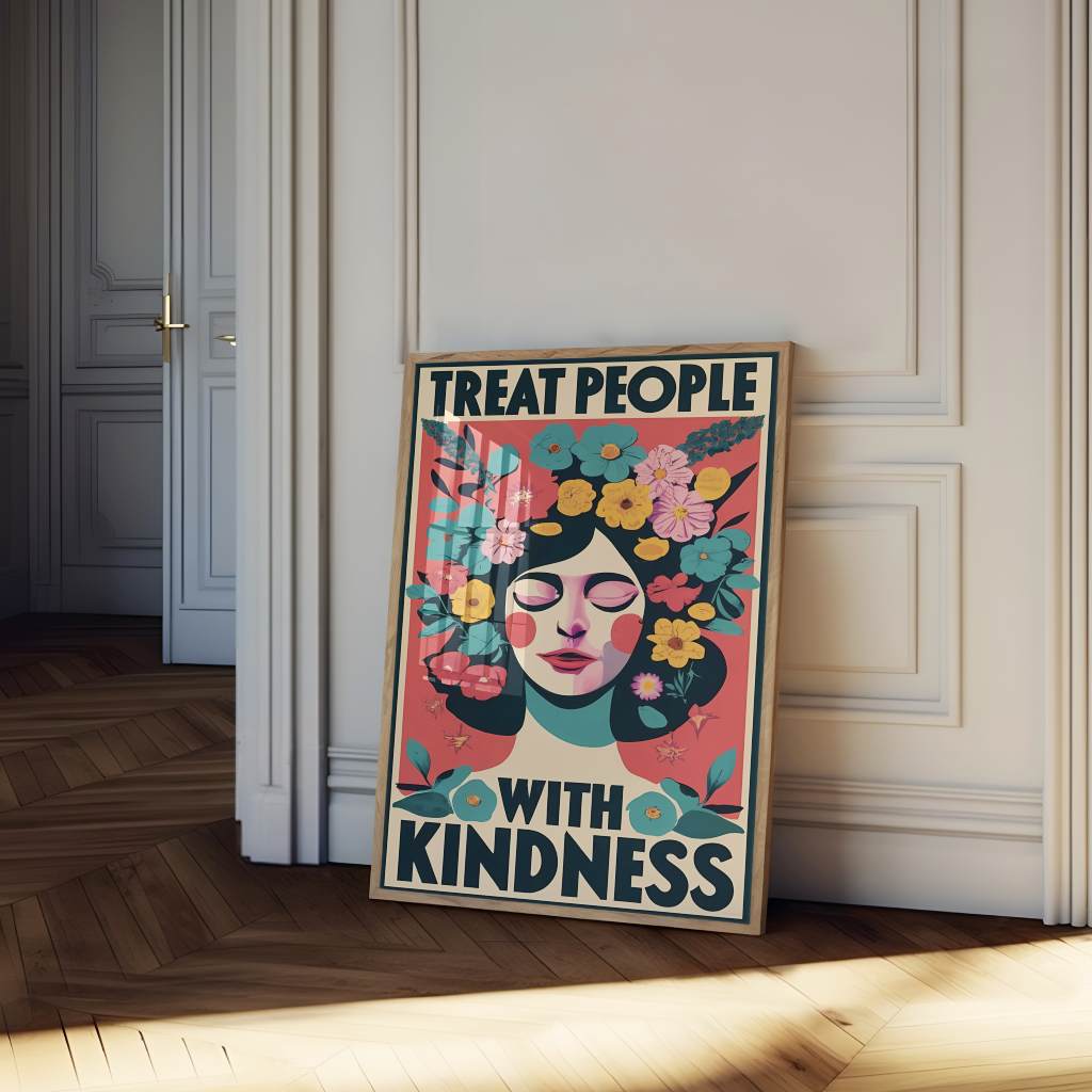 Treat people with kindness 2 - Poster