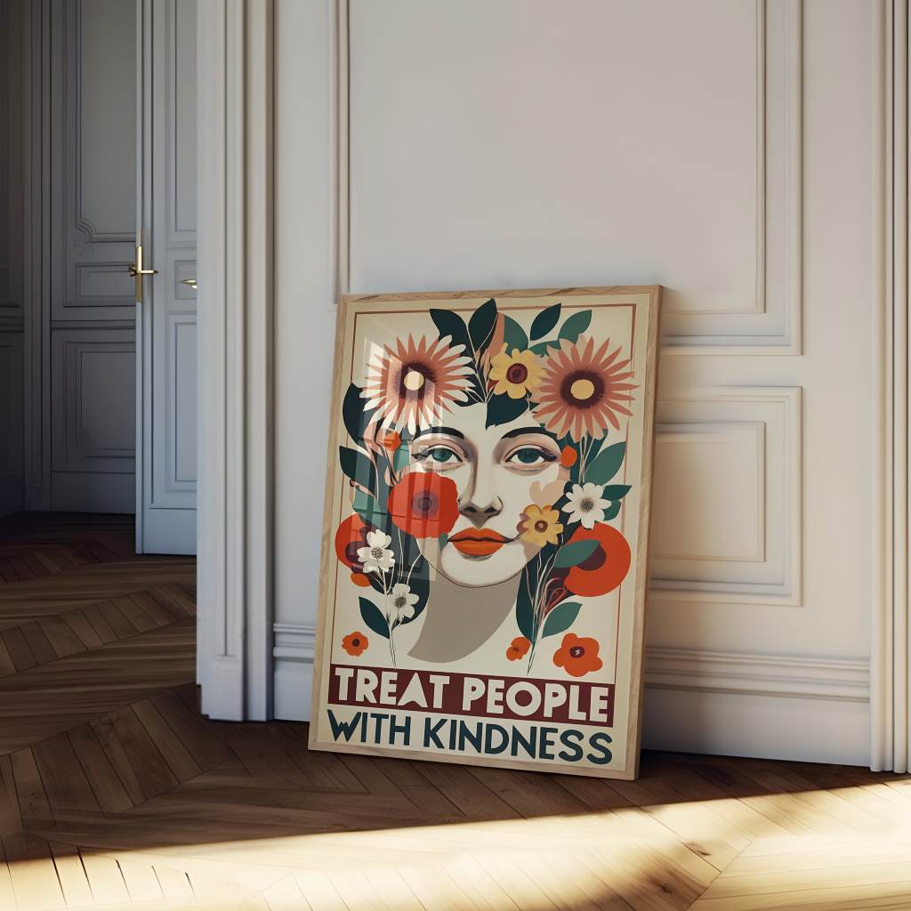 Treat people with kindness 4 - Poster