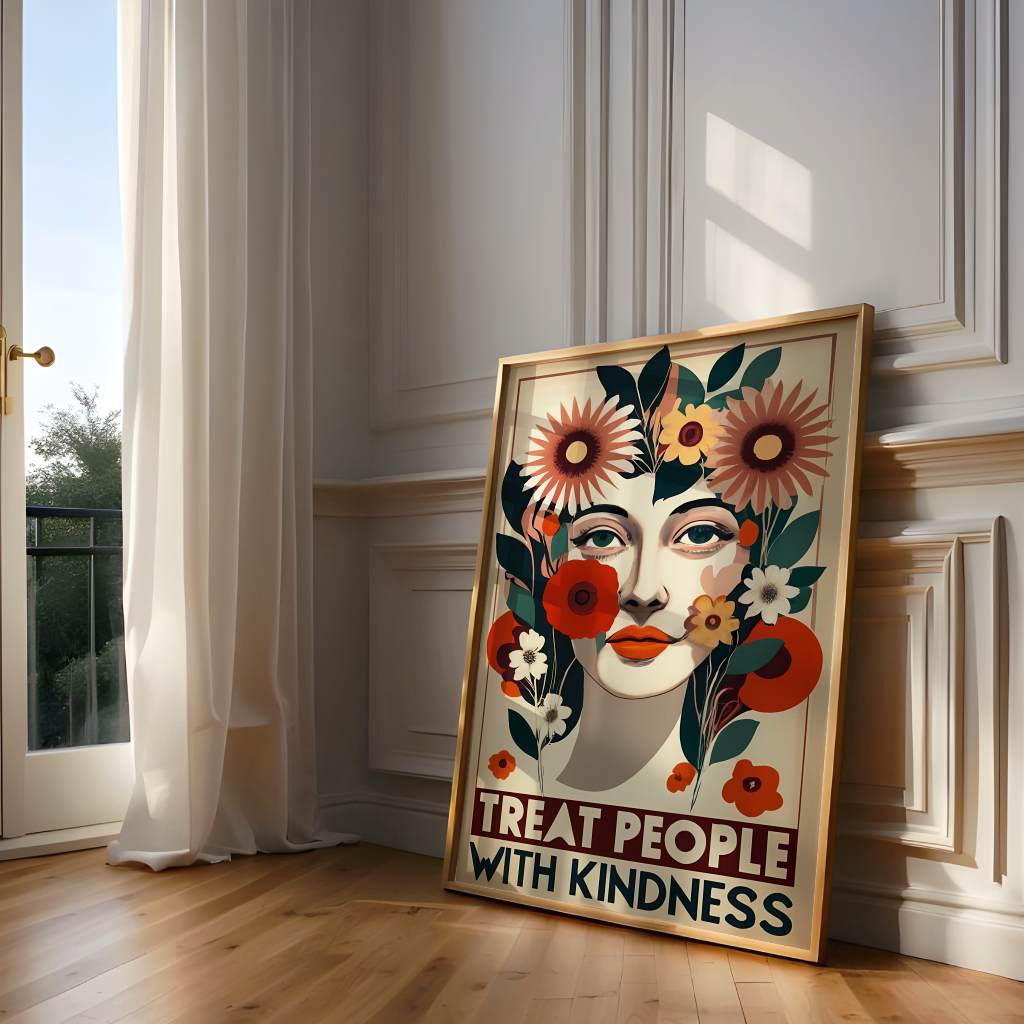 Treat people with kindness 4 - Poster