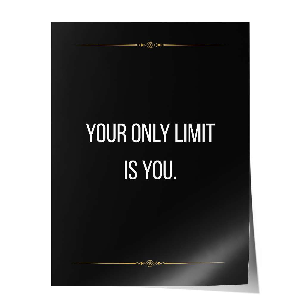 Your only limit is you - Poster