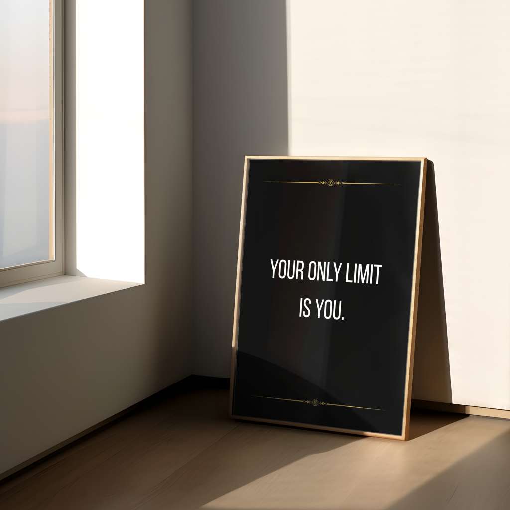 Your only limit is you - Poster