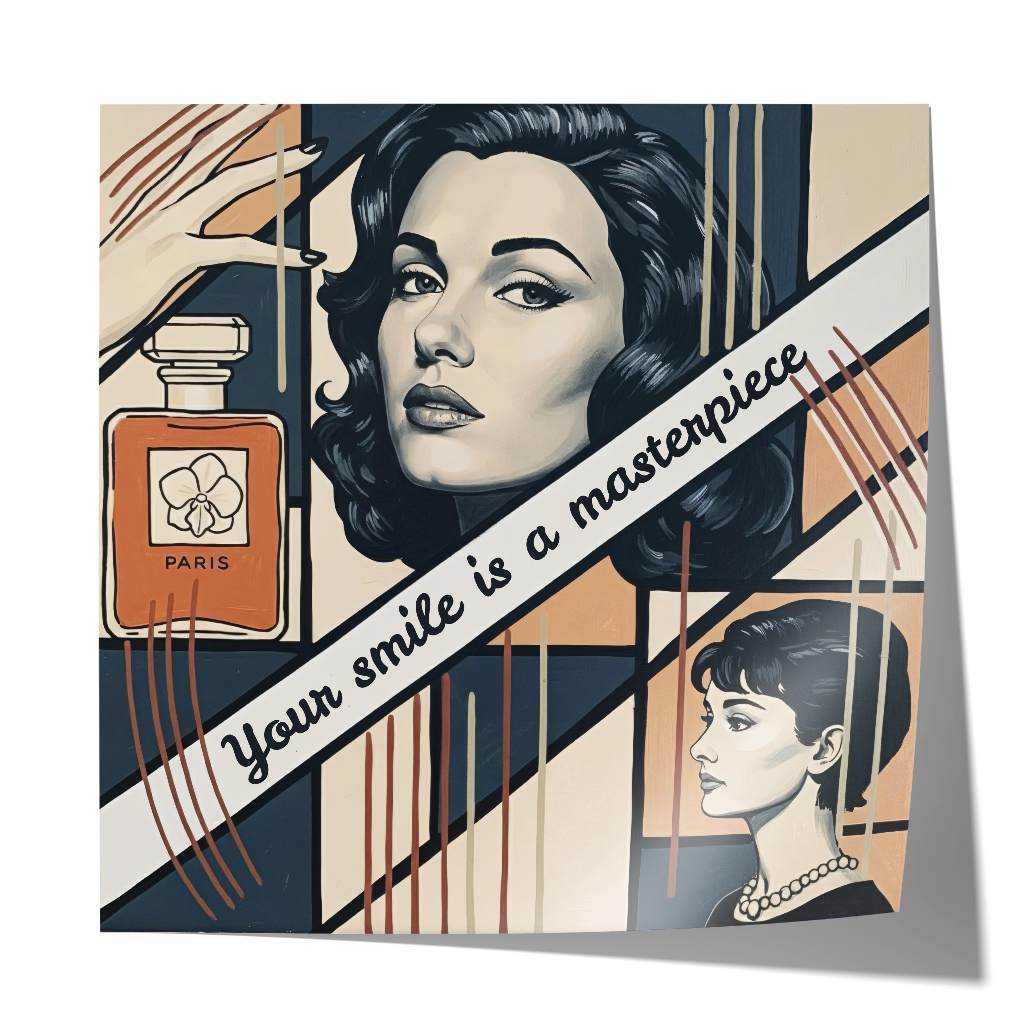 Your smile is a masterpiece - Poster