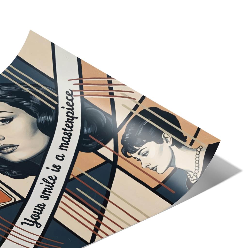 Your smile is a masterpiece - Poster