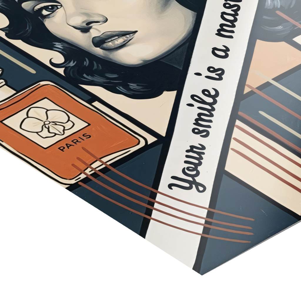 Your smile is a masterpiece - Poster