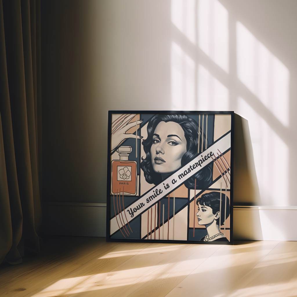 Your smile is a masterpiece - Poster