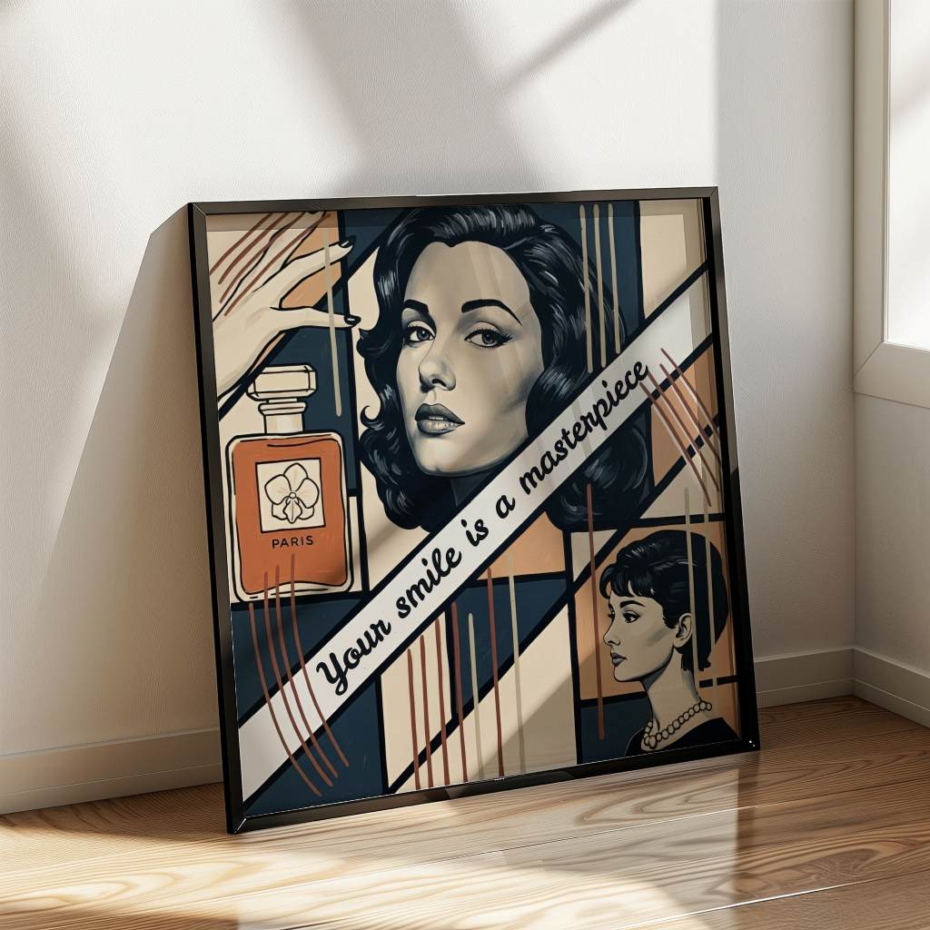 Your smile is a masterpiece - Poster