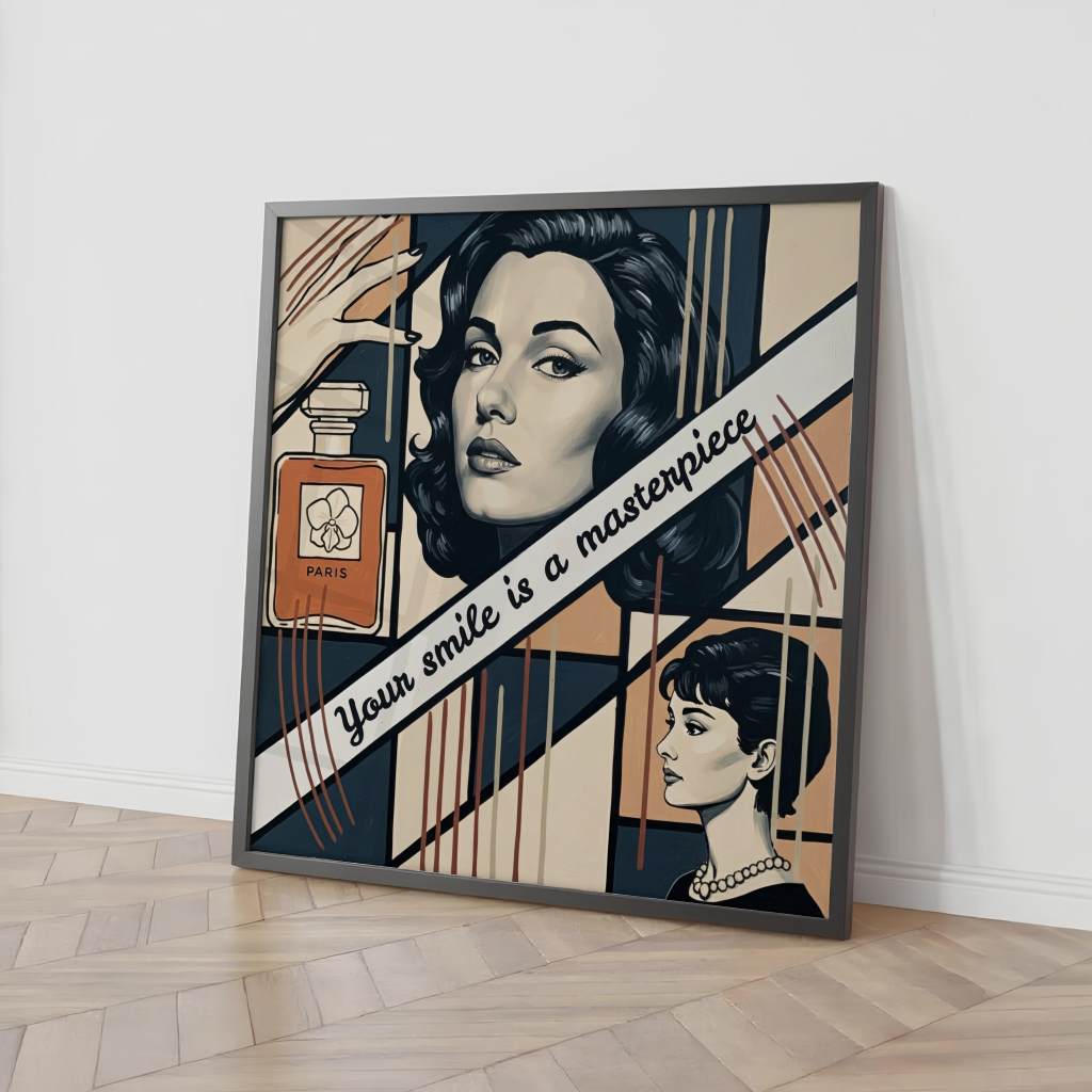 Your smile is a masterpiece - Poster